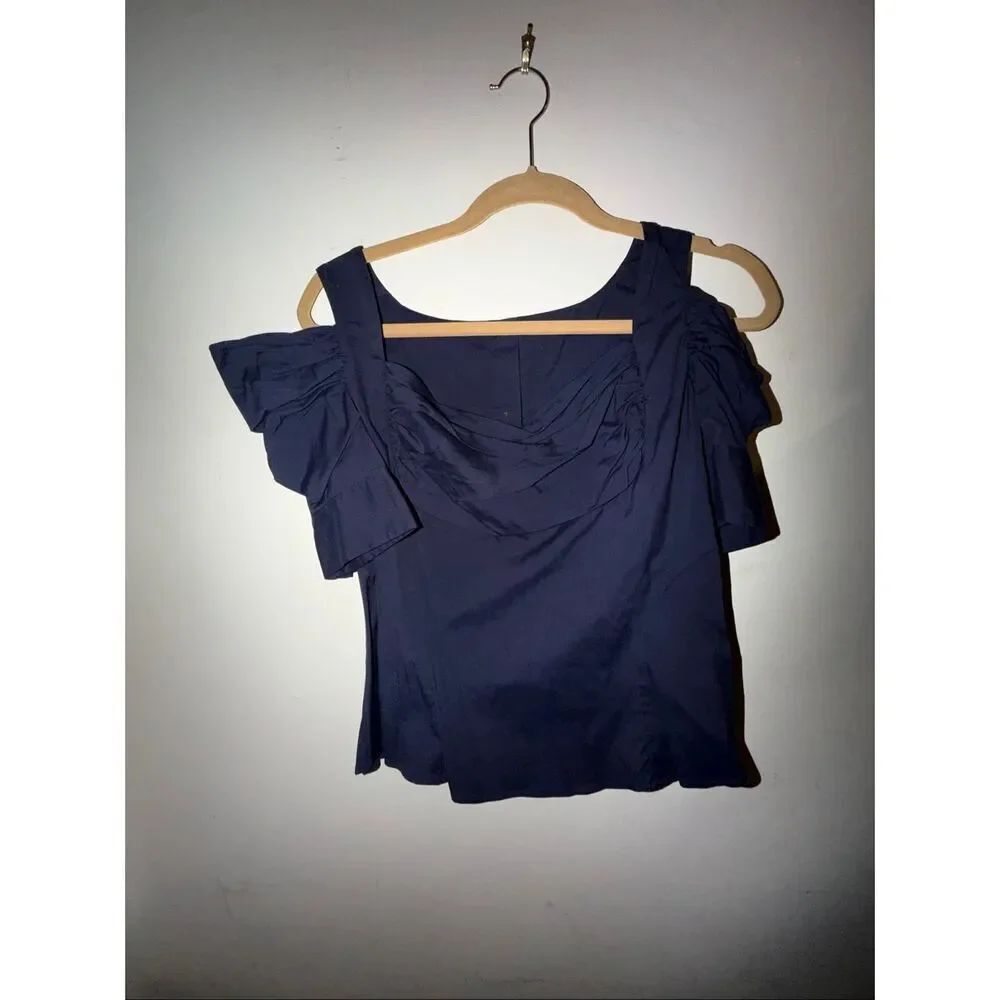 Vivienne Westwood Red Label size 40 navy women’s blouse